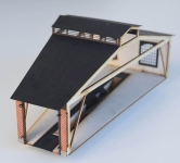 BuBi Model Z60125 - Z - Backstein-Ringlokschuppen, mittleres Segment
